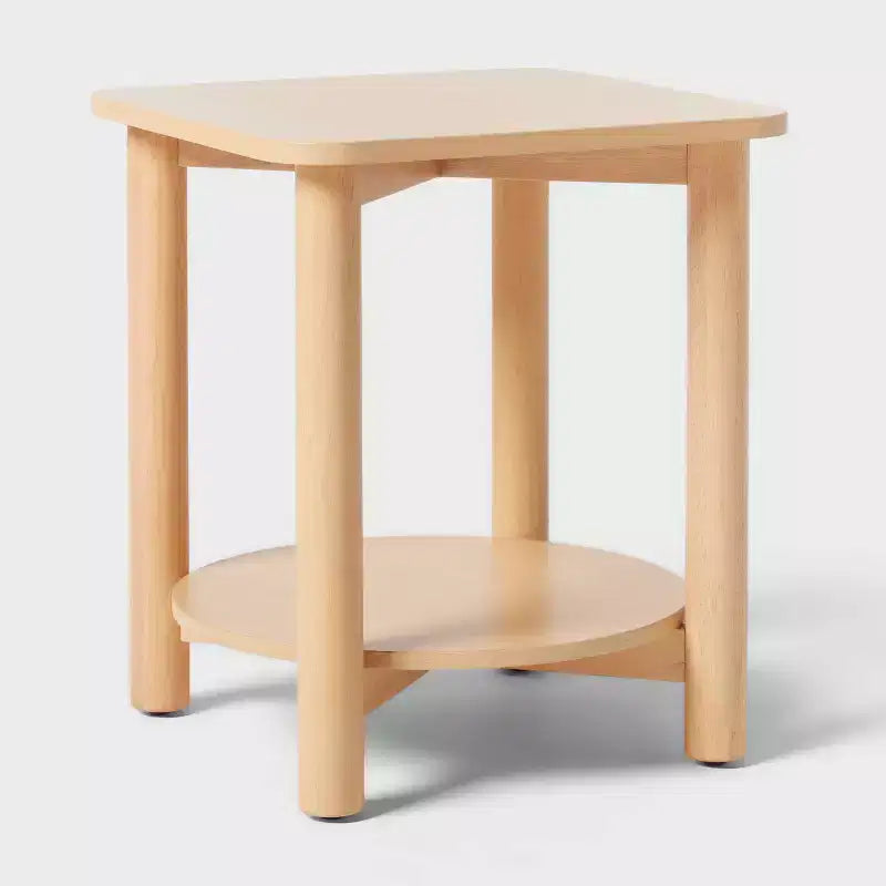 Natural Wood Kids' Nightstand - Pillowfort™
