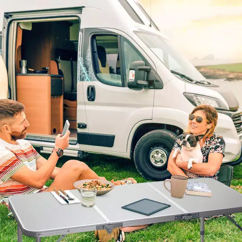Table pliante de camping
