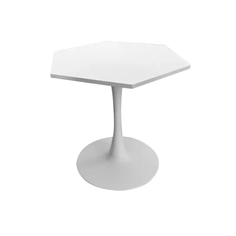 Table basse octogonale moderne peu encombrante de 31,5 po