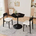 Table basse octogonale moderne peu encombrante de 31,5 po
