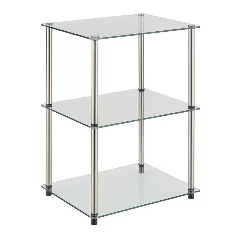 Dessus de table basse rectangulaire en verre - 1 pièce