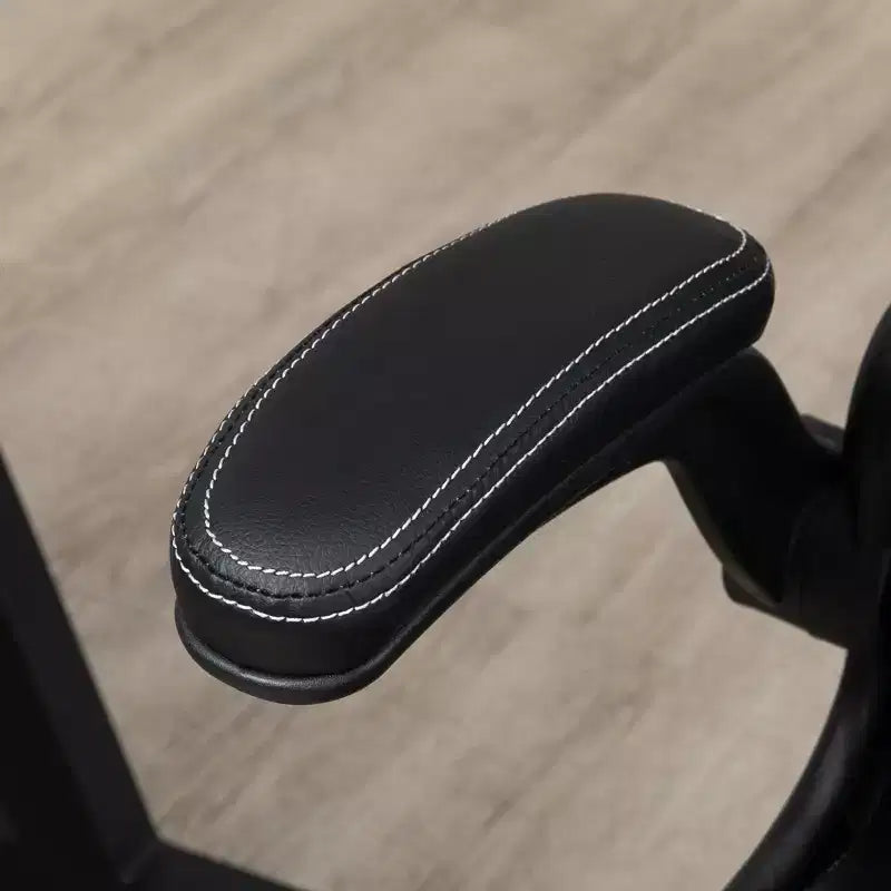 Chaise de jeu ergonomique, chaise d'ordinateur style course, chaise de bureau de direction avec similicuir PU, inclinaison, roulettes pivotantes, noir/gris